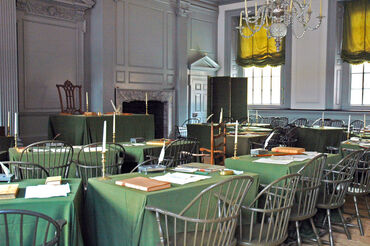 Meeting Room, Independence Hall, Philadelphia - 1787